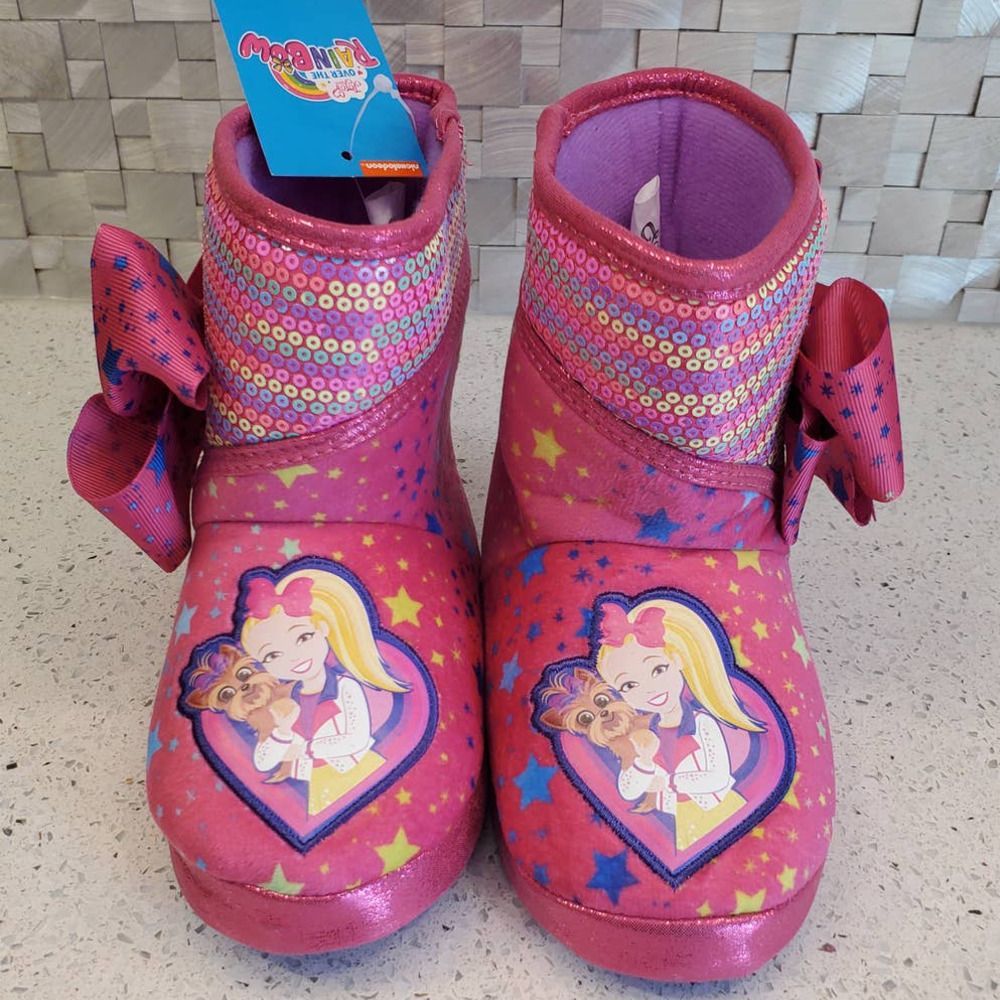 JoJo Siwa Slippers JoJo Siwa Boot Slippers JoJo Siwa Bootie Slippers - Picture 2 of 13